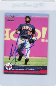 2001 Pacific #245 Matt Lawton Twins Signed Auto *K3974 - Picture 1 of 2