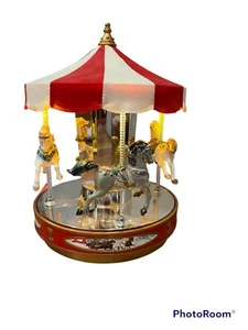 Mr. Christmas Grand Carousel 15 Carols 15 Classics Animated Musical Display - Picture 1 of 10