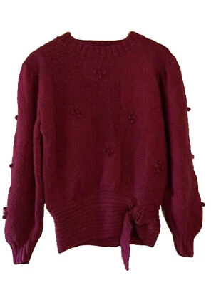 Suéter de lã tricotado à mão por Berek - Imagem 1 de 4