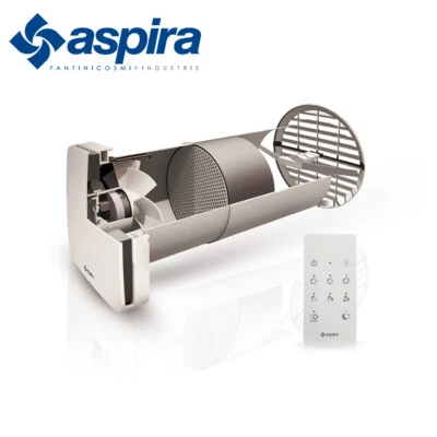 ASPIRA - Aspirvelo Air Ecocomfort 160 RF recuperatore di calore con telecomando - Immagine 1 di 3