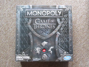 Monopoly Game of Thrones Musikausgabe Gesellschaftsspiel Brettspiel NEUWERTIG