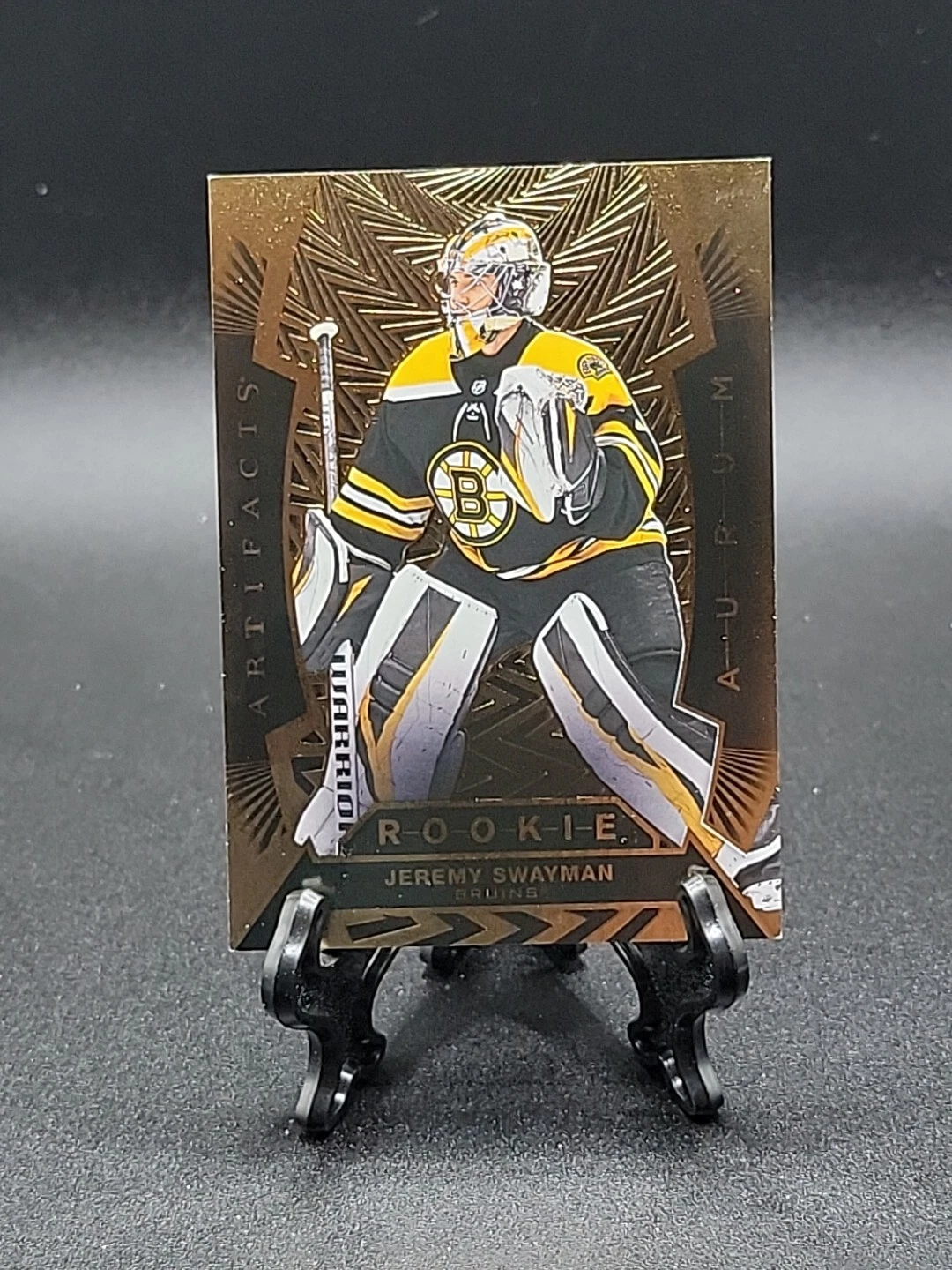 2021-22 UD ARTIFACTS  BOUNTY UNSCRACHED AURUM JEREMY SWAYMAN RC