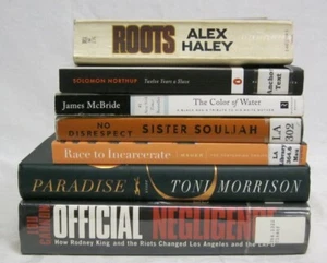Roots No Disrespect Twelve Years A Slave Official Negligence Book Lot Of 7 - Picture 1 of 9