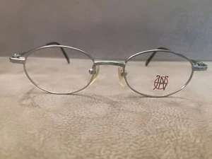 Jean Paul Gaultier JPG Vintage oval Eyeglasses Frames 57-7102 Shinny Silver 47 - Picture 1 of 4