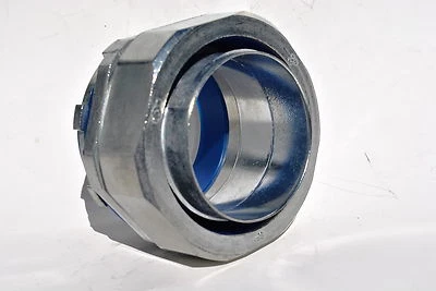 OKAIL 3" Straight Liquid Tight Connector With Insulated Throat, Die Cast, Cat.# SSN-30