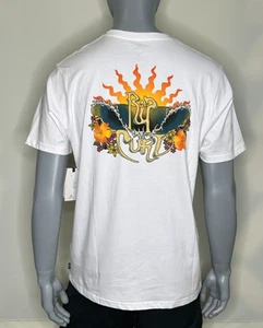 Rip Curl - Mens - T Shirt - Dazed Tee - White - Surf Clothing - Imagen 1 de 6