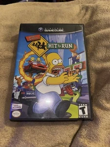 CIB The Simpsons: Hit & Run GameCube Black Label W/ Registration Card Complete - Picture 1 of 10