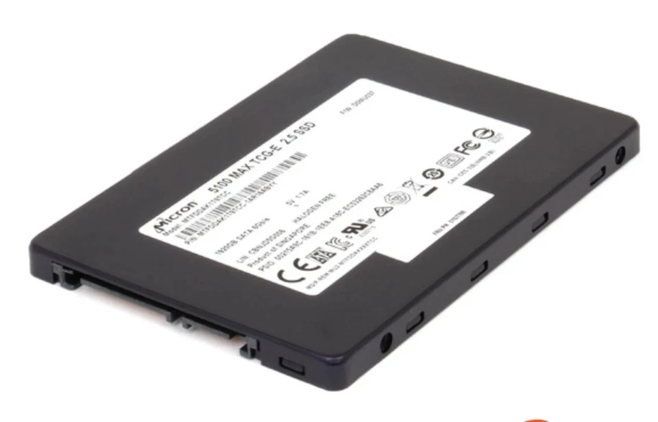 Micron 5100 MAX 1,92TB SSD 2.5" SATA MTFDDAK1T9TCC Server Enterprise Datacenter - Bild 1 von 4