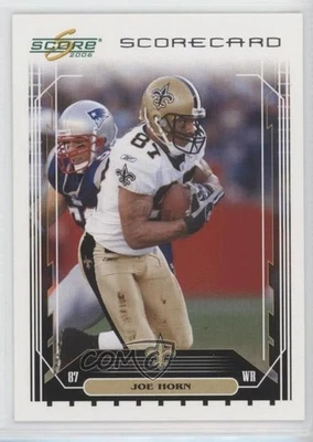 Tarjeta de puntuación 2006/750 Joe Horn #174 Foto 1 de 2