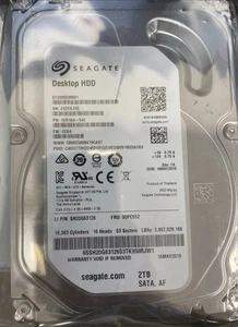 SEAGATE ST2000DM001 2TB 7200RPM 6Gb/s 3,5" SATA HDD - Bild 1 von 1