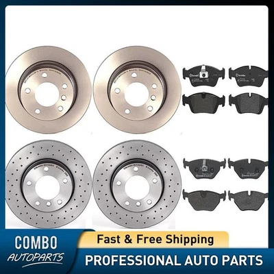 布雷博前后盘式制动垫套装盘式制动转子适用于宝马 Z4 2003 - 2005 — 第 1/4 张图片