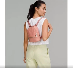 Lululemon City Adventurer Mini Backpack 3L Convertible Crossbody Pink Micro - Picture 1 of 8