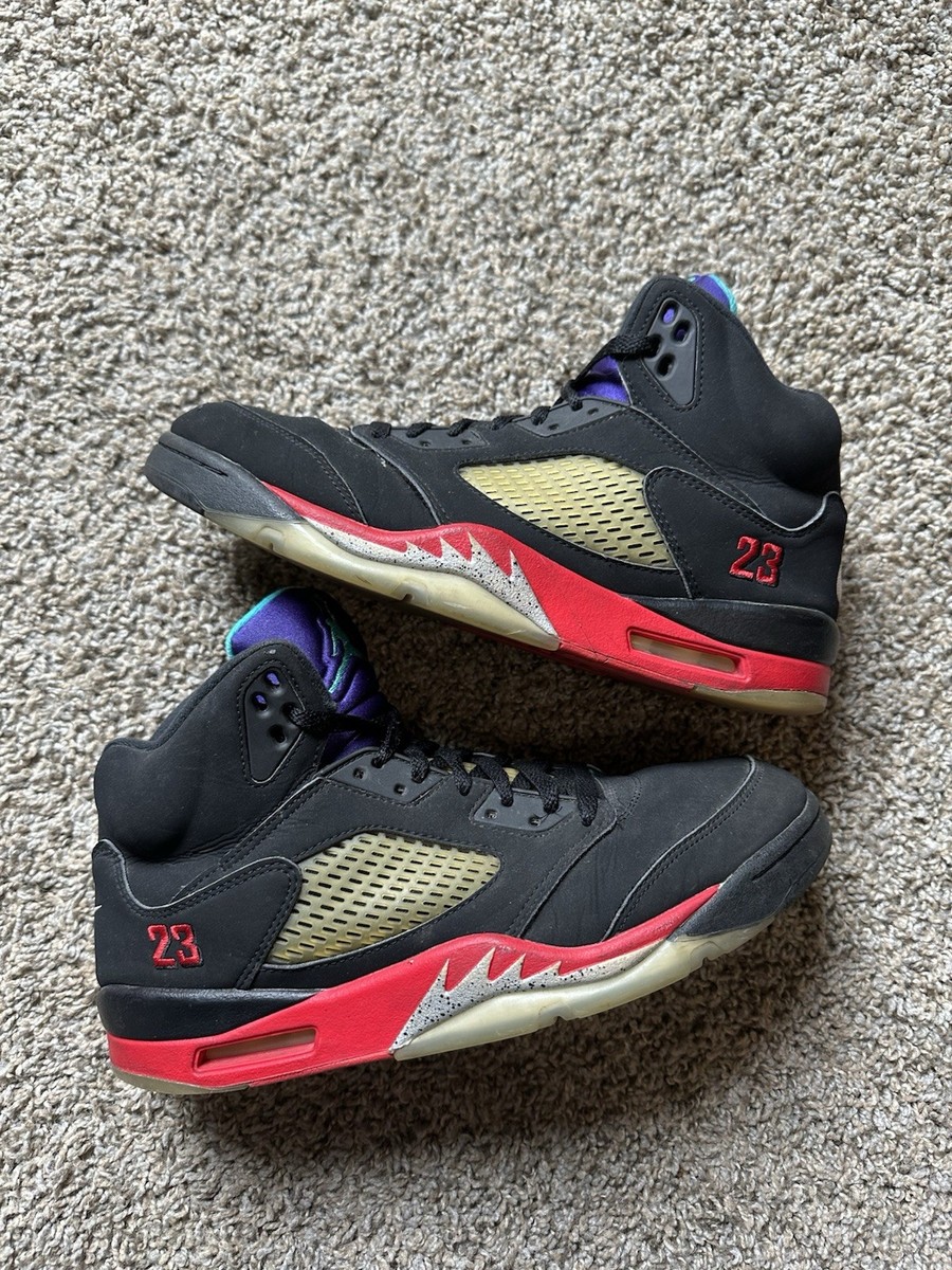 Jordan 5 Retro Top 3 Black 2020 for Sale | Authenticity Jordan 5 Retro Top 3 Black 2020 for Sale | Authenticity