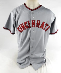 2016 Cincinnati Reds Tigers Dayan Diaz #50 Game Issued Grey Jersey 1937 TBTC 1 - Picture 1 of 6
