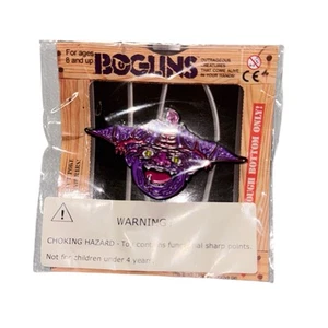 Boglins Vlad Enamel Collector Enamel Pin Purple Pin New On Card In Plastic - Picture 1 of 5