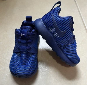 Zapatos Nike Roshe One Flight Weight (TDV) azules 819691-405 niño pequeño 3C - Imagen 1 de 10