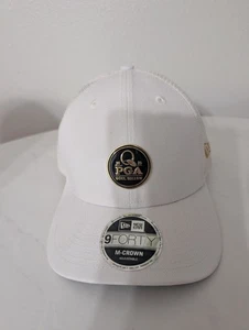 PGA Championship 2025 Quail Hollow New Era 9Forty White Hat One Size Fits Most - Picture 1 of 10