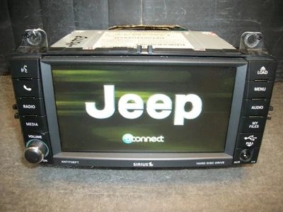 2013 13 JEEP GRAND CHEROKEE RADIO TOUCH SCREEN SAT UCONNECT USB RHB Foto 1 de 4