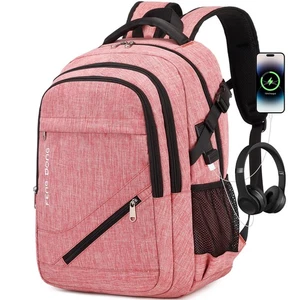 Large Laptop Backpack 17.3 inch Durable Waterproof Travel College Backpack Bo... - Picture 1 of 6