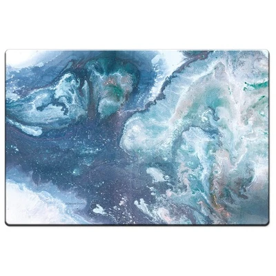 Alfombra de piso cómoda de vinilo decorativo Salty Waves 30” x 20” fabricada en EE. UU. Foto 1 de 4