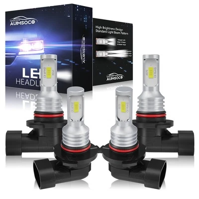 Kit de 4 faros LED bombillas haz alto bajo 60W para Chevrolet Colorado 2004-2012 Foto 1 de 4