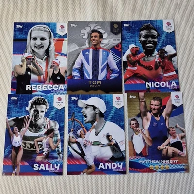 Topps Team GB Trading Card Bundle X 6 - Image 1 of 2