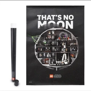 LEGO Star Wars Death Star Supersize Premium Print Poster - Ships This Week - Picture 1 of 1