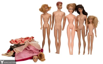 Lote de accesorios de figura de muñeca Barbie vintage 1958 1960 1962 - Skipper Midge +++ Foto 1 de 4