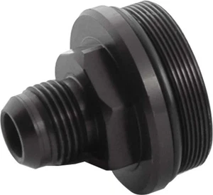 Allstar ALL40225 Fuel Filter End Cap -12 AN Male - Black Anodized Aluminum - - Picture 1 of 1