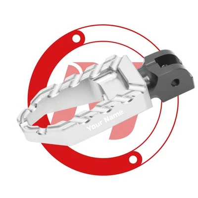 Láser antideslizante TIT estriberas delanteras grandes para Spyder RS 08-12 13 14 15 16 Foto 1 de 4