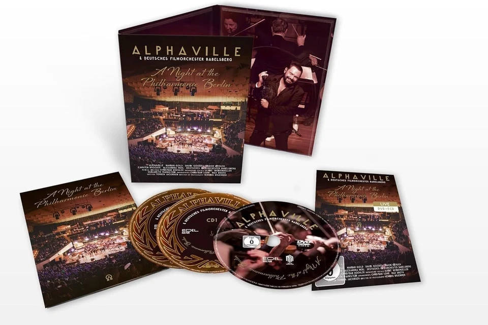 Alphaville A Night at the Philharmonie Berlin (CD) Box Set with DVD - Image 1 of 1