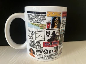 Vintage Frank Zappa Quotes and Quips Iconic Images Coffee Mug - Picture 1 of 7