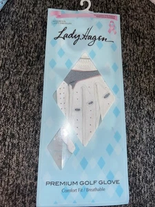 Lady Hagan Premium Golf Glove Women’s Left Hand Medium NEW Comfort Fit - Picture 1 of 3