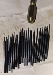 Rivetting Punches (20) With Brass Holder  Set Goldsmiths, Watchmakers, Optical  - Picture 1 of 6