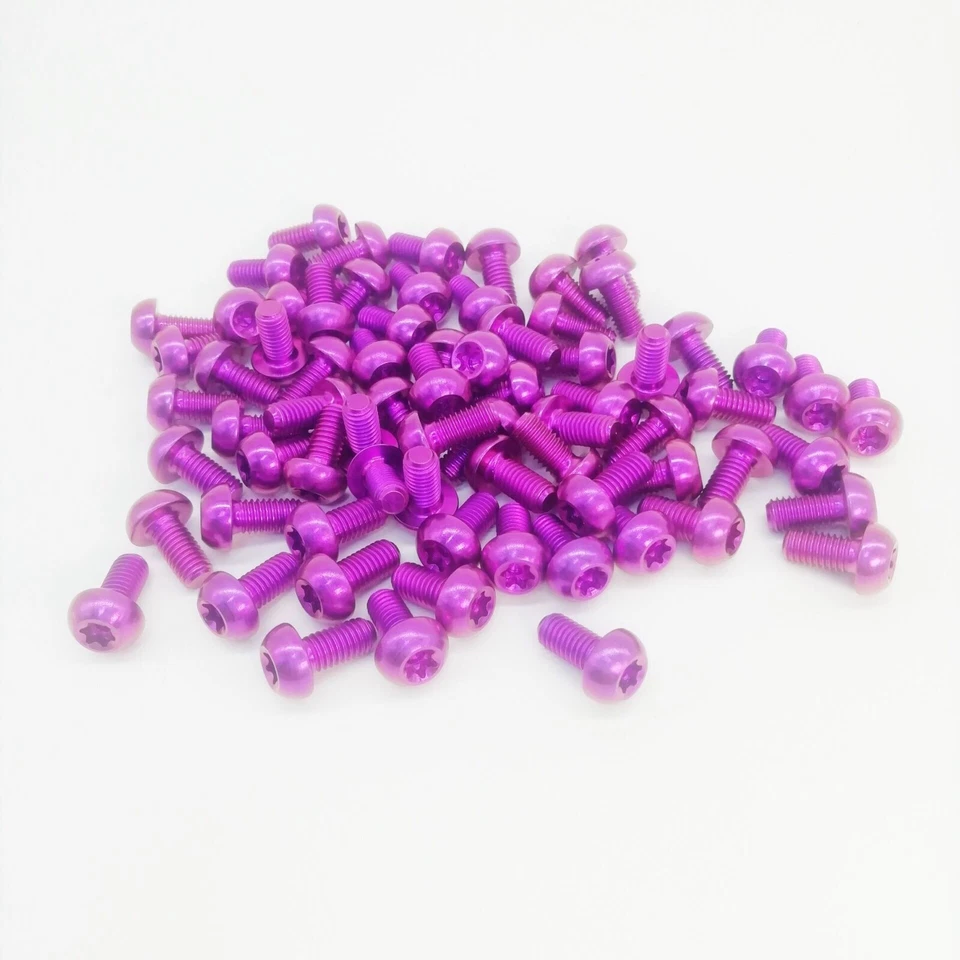 Болты дискового тормоза ротора титановые M5x10 мм Ti болты дискового ротора 6AL4V Gr5 48 шт. - Изображение 1 из 1