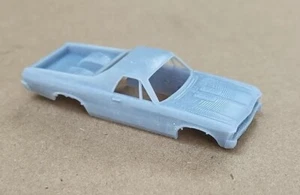 ABS-LIKE RESIN 3D PRINTED 1/64 1968-72 CHEVY NOVA CUSTOM UTE PRO STREET BODY - Picture 1 of 10