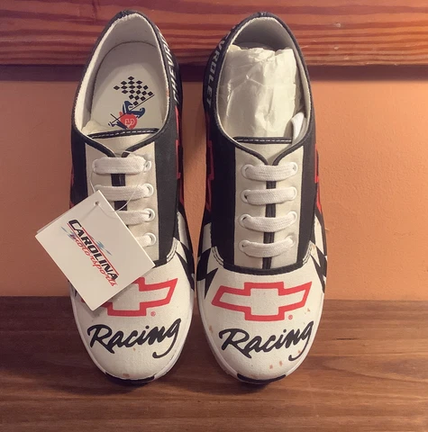 Chevrolet JER Sports Shoes Boy’s 4 Women’s 6 Canvas NASCAR FANS 1103222 Cover