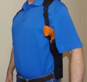 R /L Black or Camo SHOULDER Holster TAURUS JUDGE 3" / 4" 6.5 barrel 2.5 / 3" cyl - Picture 1 of 12