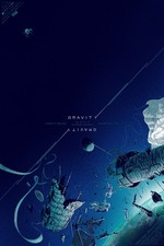Gravity Movie Poster Mondo Art Print Kevin Tong SDCC NYCC Alfonso Cuaron NASA