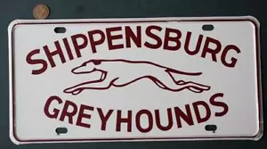 Targa Pennsylvania Shippensburg High School Greyhounds epoca anni 60-70 ---- - Foto 1 di 1