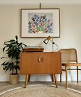 G plan vintage retro mid century style record drinks cabinet sideboard