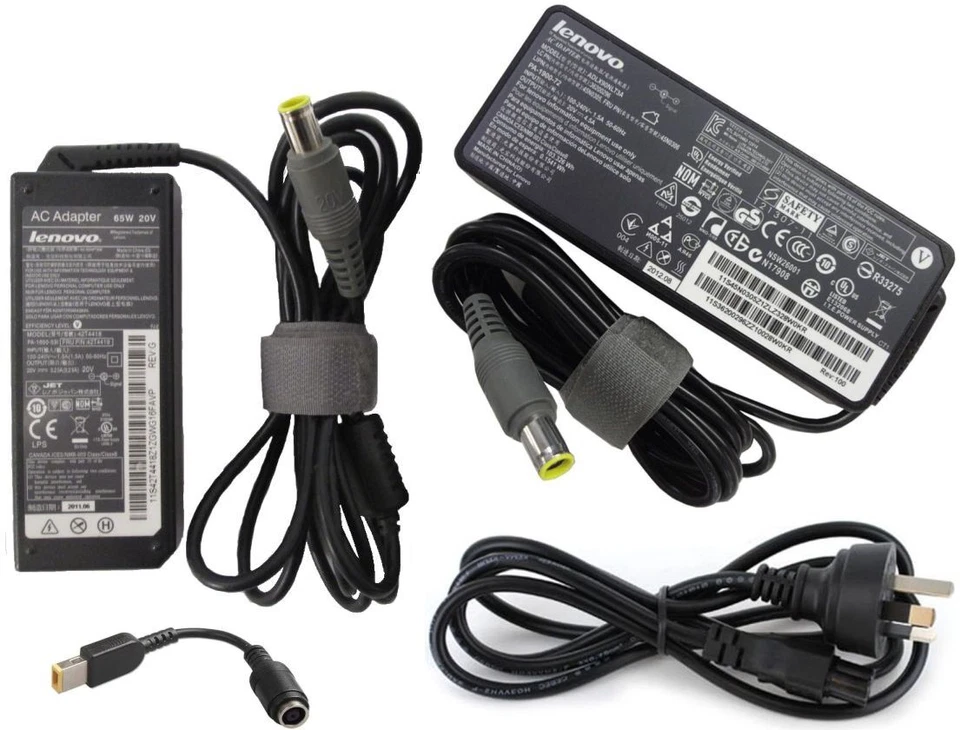 65W 45W 20V 3.25A 2.25A Laptop Charger Adapter For Lenovo ThinkPad IdeaPad - image 1 of 1
