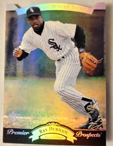 1995 SP Die Cut Silver Insert Ray Durham #8 Baseball Rookie Card - White Sox