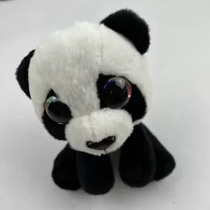 Lump Stars Signature Panda Bear Plush White Black 6" Stuffed - Picture 1 of 4