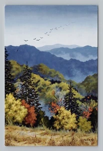 Postcard Blue Ridge October by Cynthia Haack - Picture 1 of 2