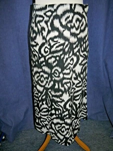 Black skirt, EPILOGUE, size 16, linen blend, hardly worn - Picture 1 of 7