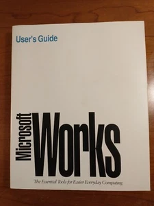 Microsoft Works 3.0 User’s Guide for Windows. No discs. - Zdjęcie 1 z 5