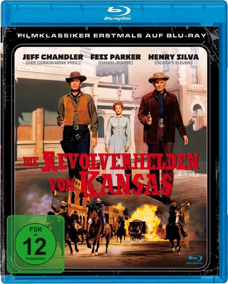 Die Revolverhelden von Kansas - Westernklassiker  Blu-ray/NEU/OVP - Bild 1 von 1