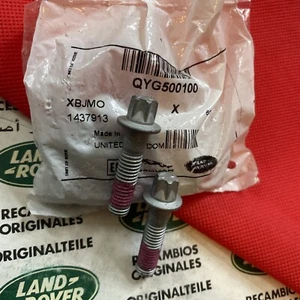 2x 🔺Land Rover Discovery 2 3 4 NEW GENUINE steering column bolts QYG500100 - Picture 1 of 4