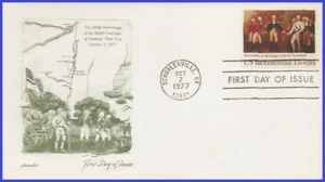 USA3 #1728 U/A ARTMASTER FDC Rendición en Saratoga - Imagen 1 de 1